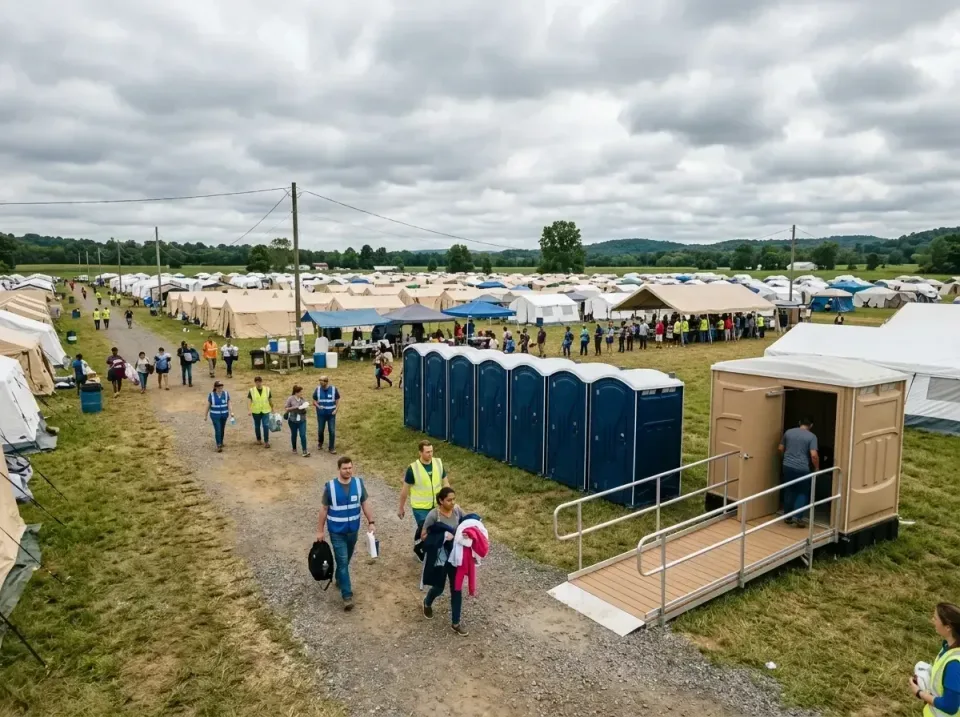 disaster-relief-camp-restrooms-010 — frequently asked questions, Dumpster & Portable Bathrooms Rental in Milton, WV